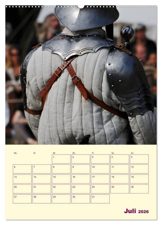 Produktbild: Spektakulum - Mittelalterliches Kalendarium (hochwertiger Premium Wandkalender 2026 DIN A2 hoch), Kunstdruck in Hochglanz