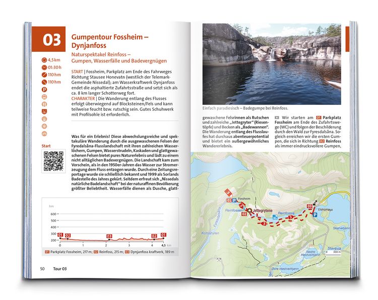 Produktbild: KOMPASS Wanderf&uuml;hrer Norwegen S&uuml;d, von Oslo bis zum Romsdalen, 85 Touren mit Extra-Tourenkarte