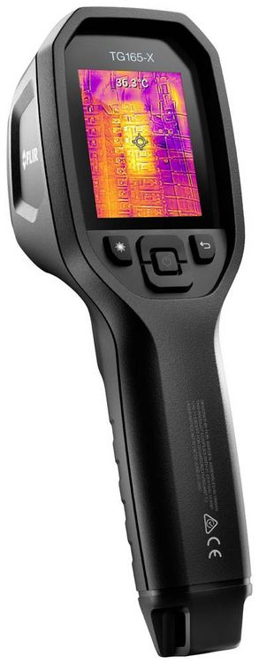 Produktbild: FLIR TG165-X MSX W&auml;rmebildkamera -25 bis +300 &deg;C 80 x 60 Pixel 8.7 Hz MSX&reg;, Integrierte LED-Lampe, integrierte Digitalkamera