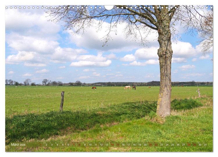Produktbild: Garbsen, Landschaftsmomente (Wandkalender 2026 DIN A3 quer), CALVENDO Monatskalender