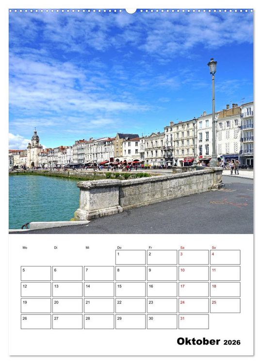 Produktbild: Frankreich erleben (Wandkalender 2026 DIN A2 hoch), CALVENDO Monatskalender