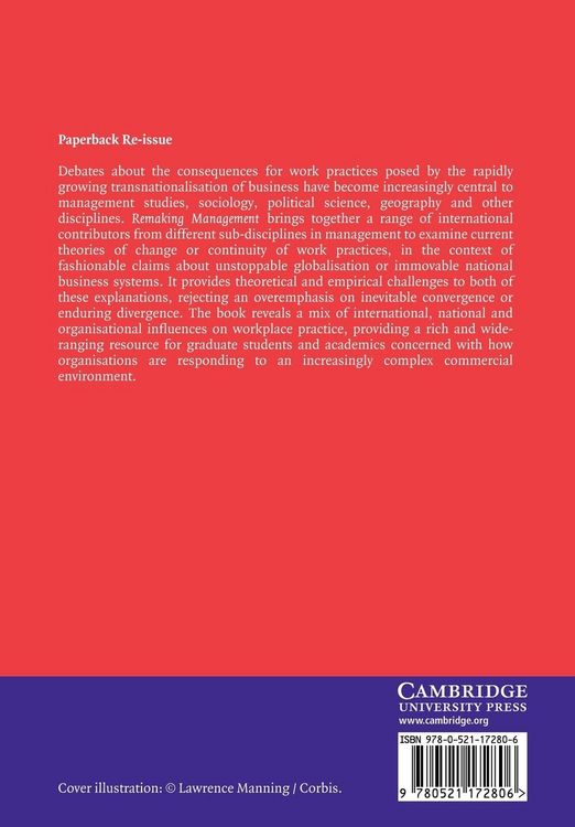 Produktbild: Remaking Management