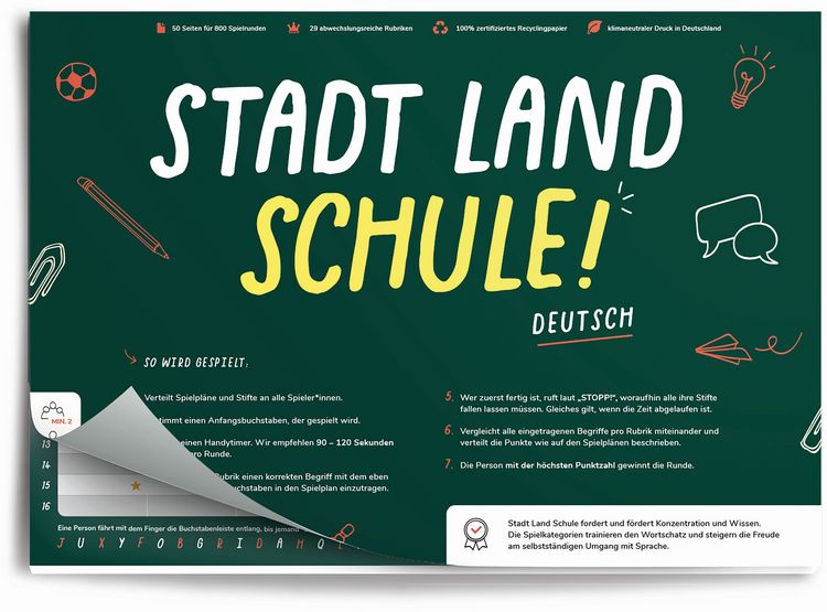 Produktbild: Simon & Jan - Stadt Land Schule - Deutsch