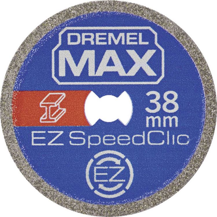 Produktbild: Dremel SC456 MAX 2615S456DM Trennscheibe gerade 38.1mm 1 St. Metall