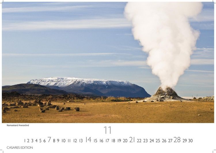Produktbild: Island Kalender 2027 &ndash; Wandkalender | Fotokalender Naturkalender 35x50cm Grosses Format &ndash; Hochwertiger . mit atemberaubenden Island-Landschaften