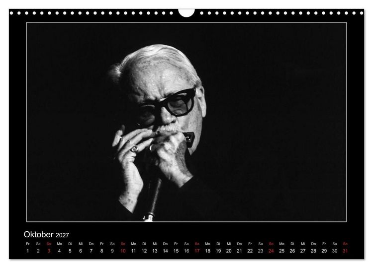 Produktbild: Jazz onstage (Wandkalender 2027 DIN A3 quer), CALVENDO Monatskalender