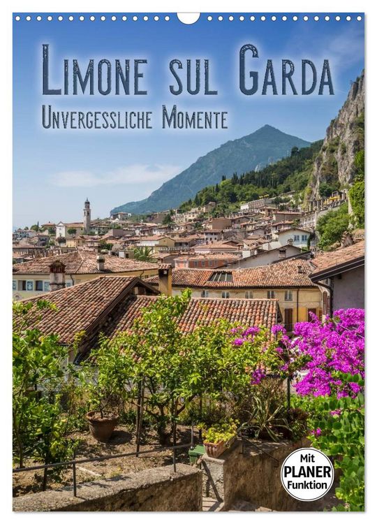 Produktbild: LIMONE SUL GARDA Unvergessliche Momente (Wandkalender 2026 DIN A3 hoch), CALVENDO Monatskalender
