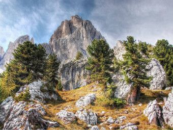 Produktbild: CALVENDO Puzzle Langkofel - Gr&ouml;den - 3181 Hm | 1000 Teile Lege-Gr&ouml;&szlig;e 64x48cm Foto-Puzzle f&uuml;r gl&uuml;ckliche Stunden