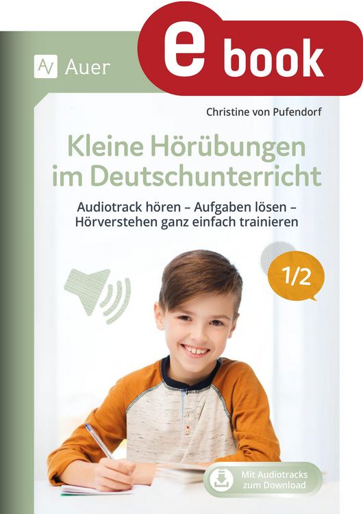Produktbild: Kleine H&ouml;r&uuml;bungen im Deutschunterricht 1/2