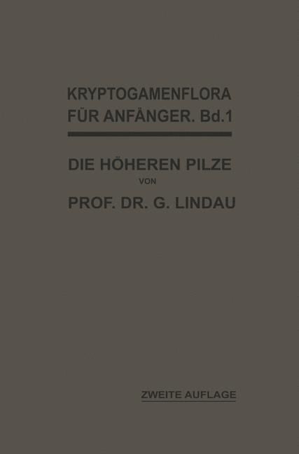 Produktbild: Die h&ouml;heren Pilze (Basidiomycetes.)