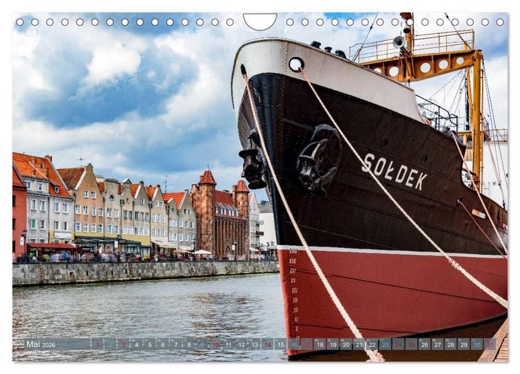 Produktbild: Sehenswertes Danzig (Wandkalender 2026 DIN A4 quer), CALVENDO Monatskalender