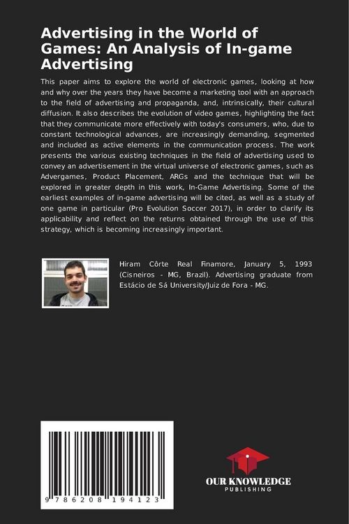 Produktbild: Advertising in the World of Games: An Analysis of In-game Advertising