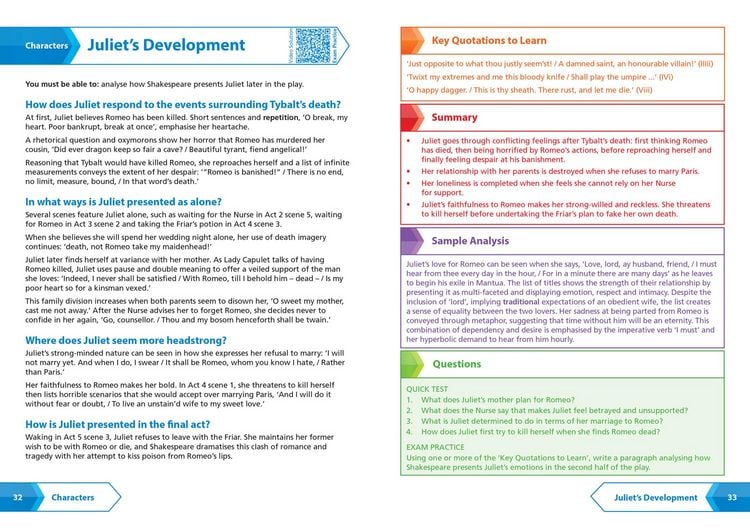Produktbild: Romeo and Juliet: AQA GCSE 9-1 English Literature Text Guide