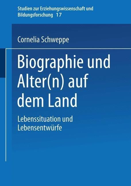 Produktbild: Biographie und Alter(n) auf dem Land