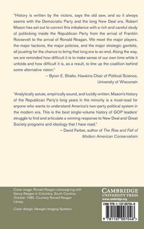 Produktbild: The Republican Party and American Politics from Hoover to Reagan