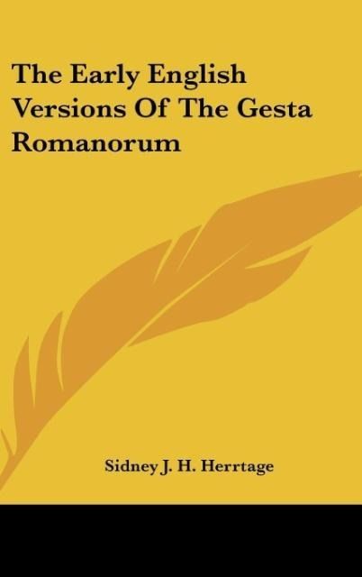 Produktbild: Herrtage, S: Early English Versions Of The Gesta Romanorum