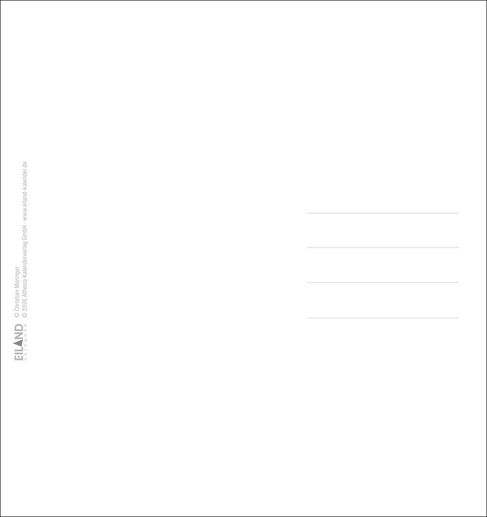 Produktbild: Watt'n Meer Postkartenkalender 2027 - Die Natur im Nationalpark