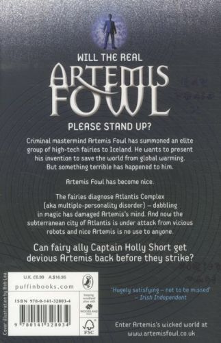 Produktbild: Artemis Fowl and the Atlantis Complex