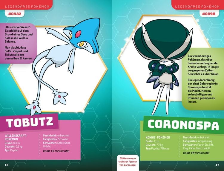 Produktbild: Pok&eacute;mon: Legend&auml;r und Mysteri&ouml;s - Das Lexikon der Legend&auml;ren und Mysteri&ouml;sen Pok&eacute;mon