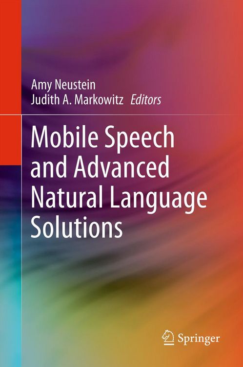 Produktbild: Mobile Speech and Advanced Natural Language Solutions
