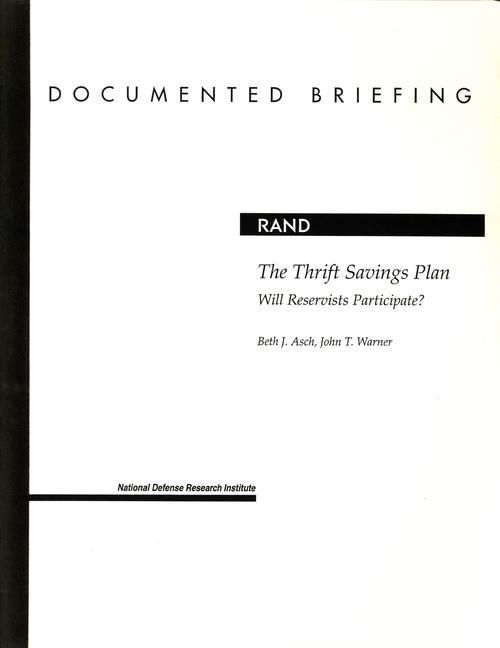 Produktbild: The Thrift Savings Plan
