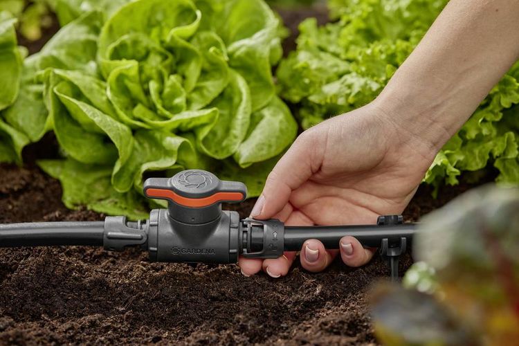 Produktbild: GARDENA Micro-Drip System 13207-20 Regulier-/Absperrventil 13mm (1/2\") &Oslash;