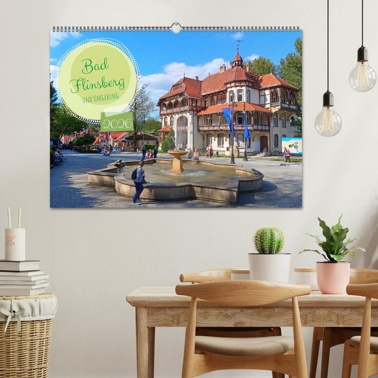 Produktbild: Bad Flinsberg und Umgebung (Wandkalender 2026 DIN A2 quer), CALVENDO Monatskalender