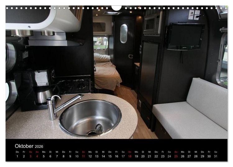 Produktbild: Airstream (Wandkalender 2026 DIN A3 quer), CALVENDO Monatskalender