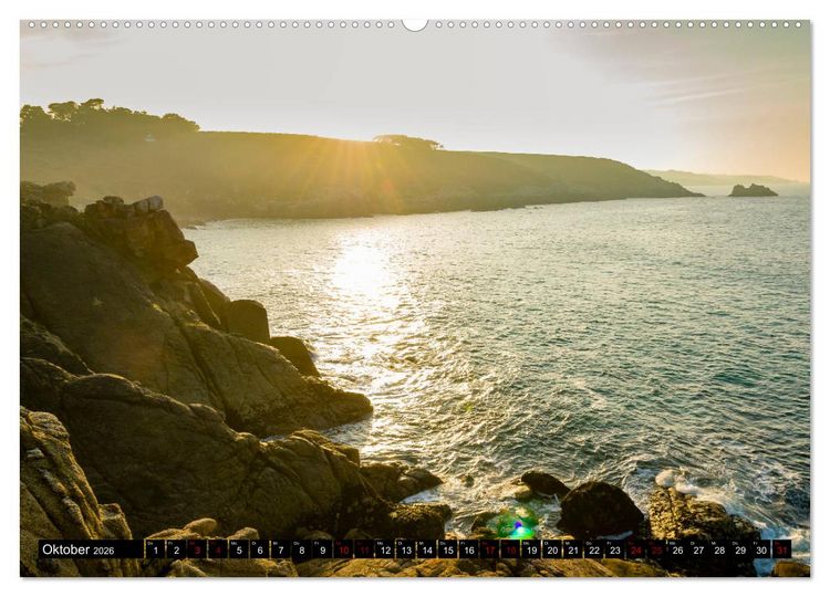 Produktbild: Bretagne - traumhaft sch&ouml;n! (Wandkalender 2026 DIN A2 quer), CALVENDO Monatskalender