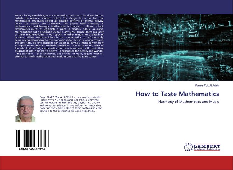 Produktbild: How to Taste Mathematics