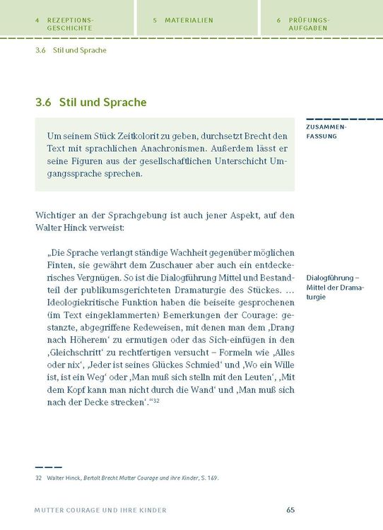 Mutter Courage und ihre Kinder von Bertolt Brecht.