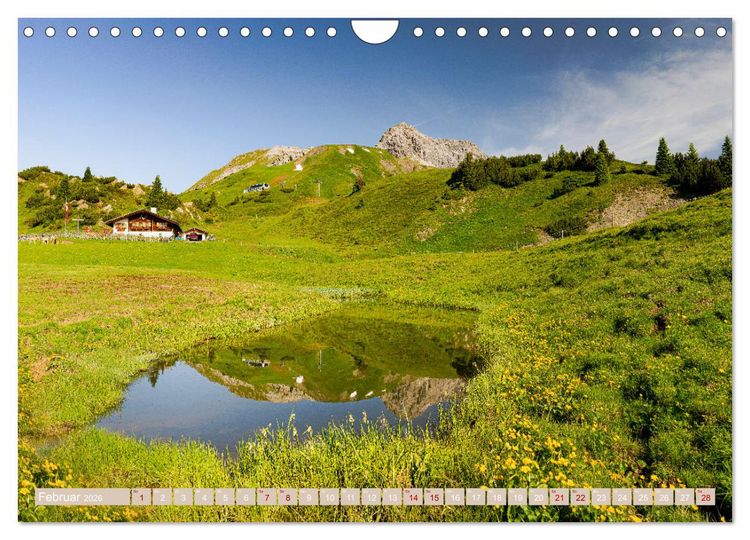 Produktbild: Lech - magic Arlberg (Wandkalender 2026 DIN A4 quer), CALVENDO Monatskalender
