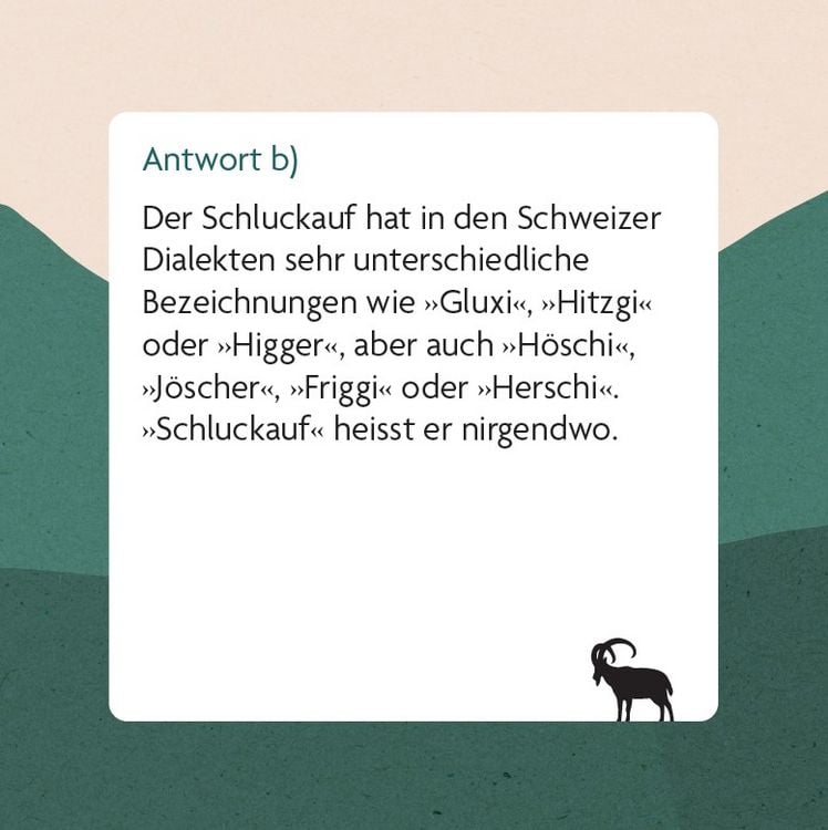Produktbild: Dialekt-Quiz Schweiz