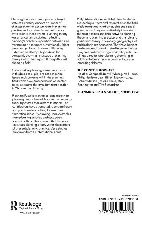 Produktbild: Planning Futures