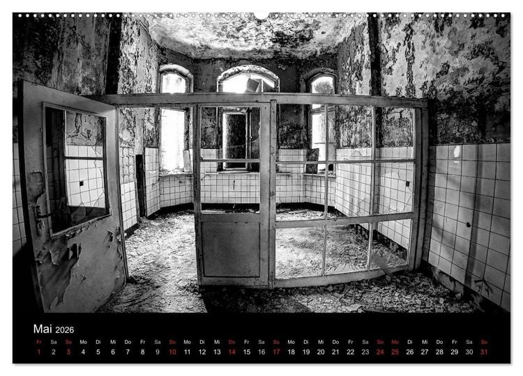Produktbild: lost beauty (hochwertiger Premium Wandkalender 2026 DIN A2 quer), Kunstdruck in Hochglanz