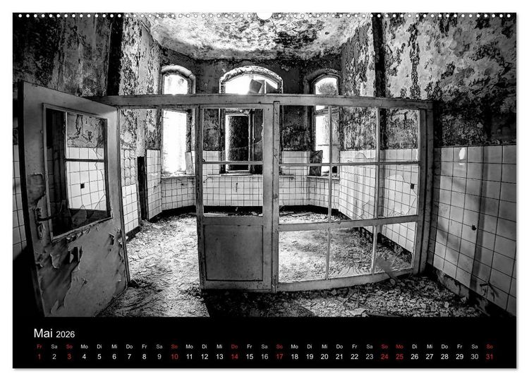 Produktbild: lost beauty (Wandkalender 2026 DIN A2 quer), CALVENDO Monatskalender