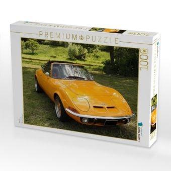Produktbild: CALVENDO Puzzle Opel GT | 1000 Teile Lege-Gr&ouml;&szlig;e 64x48cm Foto-Puzzle f&uuml;r gl&uuml;ckliche Stunden