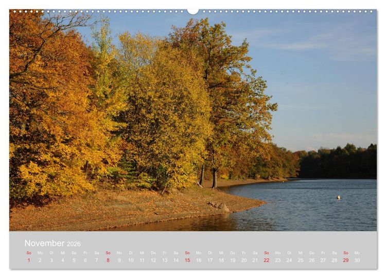 Produktbild: Das Bergische Land - wundersch&ouml;n (hochwertiger Premium Wandkalender 2026 DIN A2 quer), Kunstdruck in Hochglanz