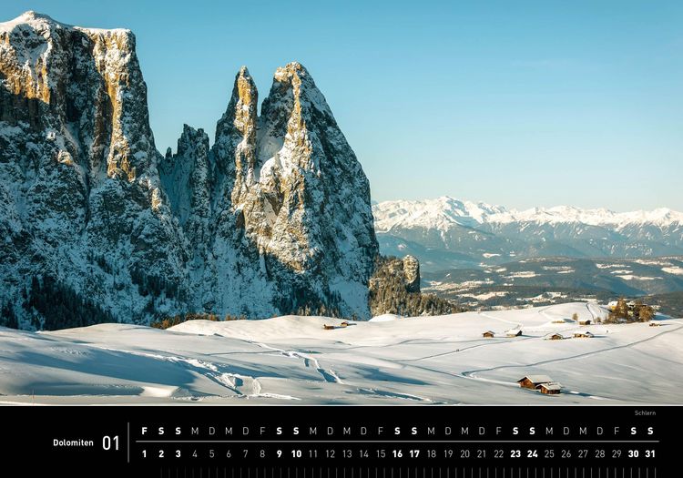 Produktbild: Dolomiten Premiumkalender 2027