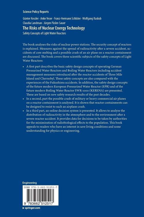 Produktbild: The Risks of Nuclear Energy Technology