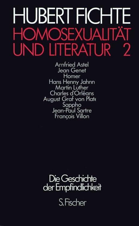 Produktbild: Homosexualit&auml;t und Literatur 2
