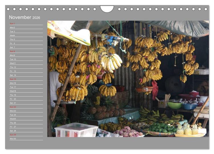 Produktbild: Philippines Colorful Life (Wall Calendar 2026 DIN A4 landscape), CALVENDO 12 Month Wall Calendar