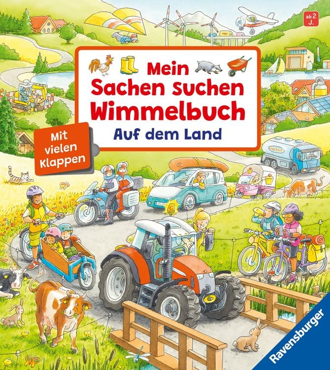 Produktbild: Mein Sachen suchen Wimmelbuch: Auf dem Land