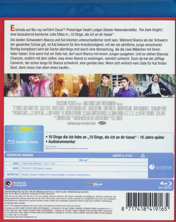 Produktbild: 10 Dinge, die ich an Dir hasse - Jubil&auml;ums Edition