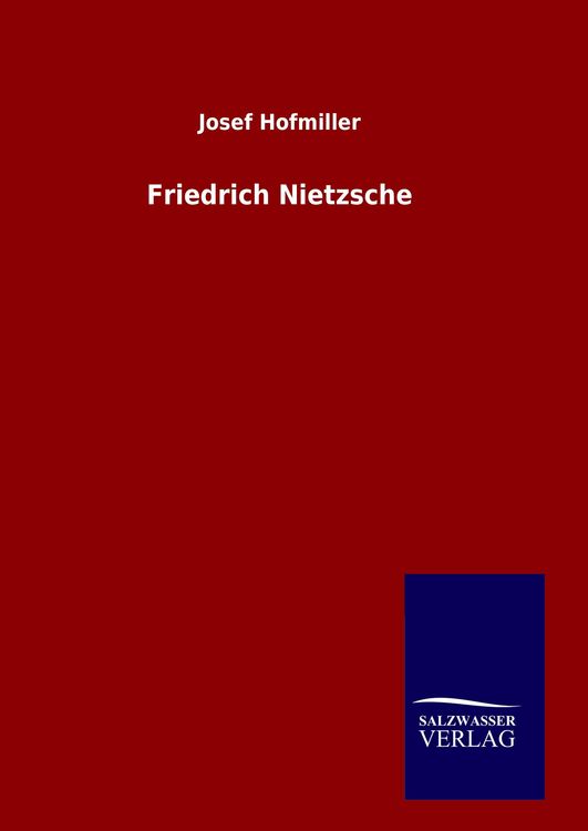 Produktbild: Friedrich Nietzsche