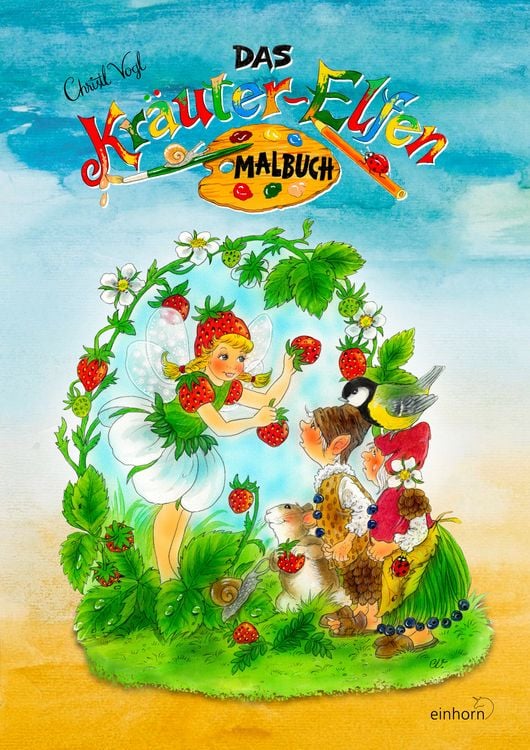 Produktbild: Das Kr&auml;uter-Elfen Malbuch