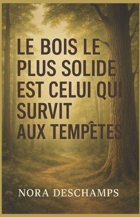 Produktbild: Le bois le plus solide est celui qui survit aux temp&ecirc;tes