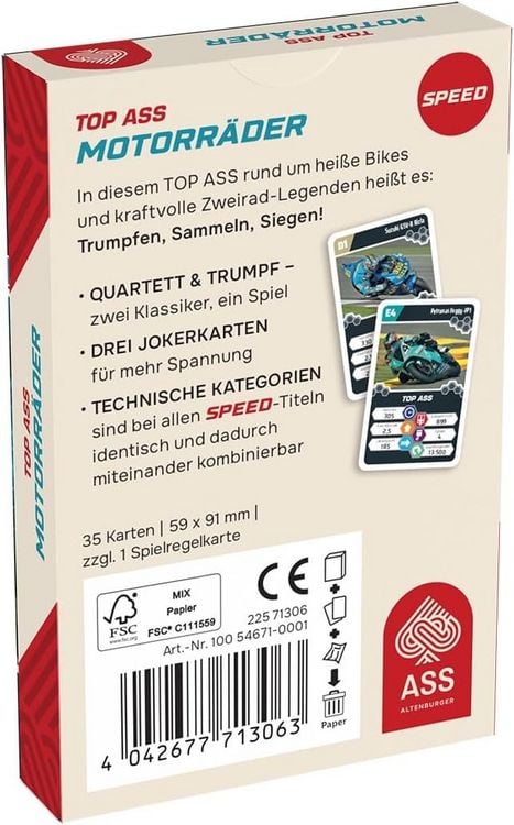 Produktbild: TOP ASS&reg; - Motorr&auml;der NEU
