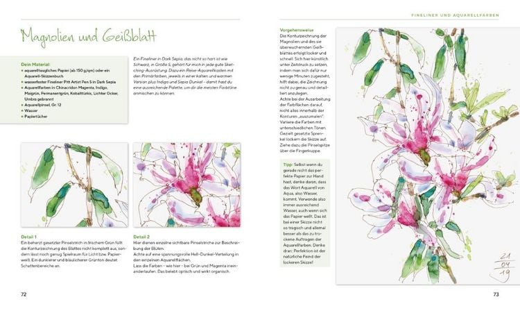 Produktbild: Floral Sketching