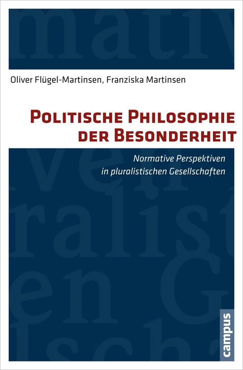 Produktbild: Politische Philosophie der Besonderheit
